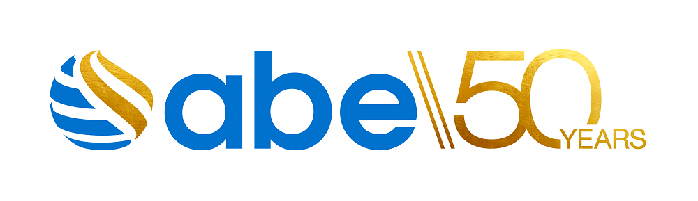 ABE 50 - anniversary logo